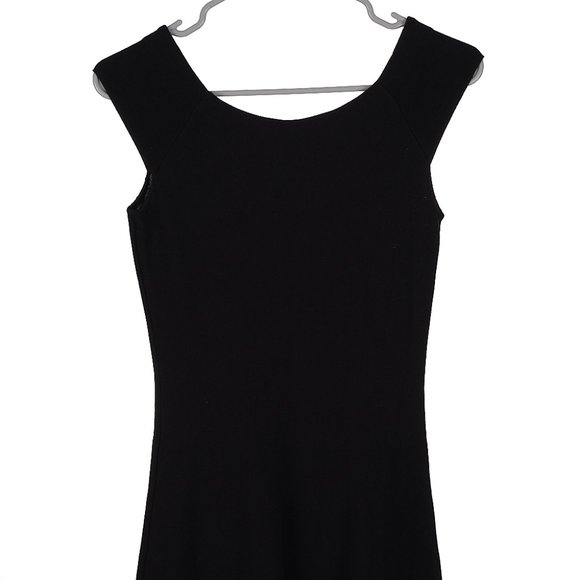 Eliza J Colorblock Black & White Fit & Flare Dress Size 4 - Picture 5 of 9